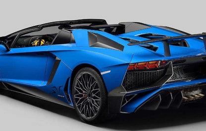Carbon Side Rear Vents Duct Trim For Lamborghini Aventador LP700 LP720 LP750 Kazento Carbon Parts Carbon Fiber LP700720-TRUNK-TRIM-KZ-CF