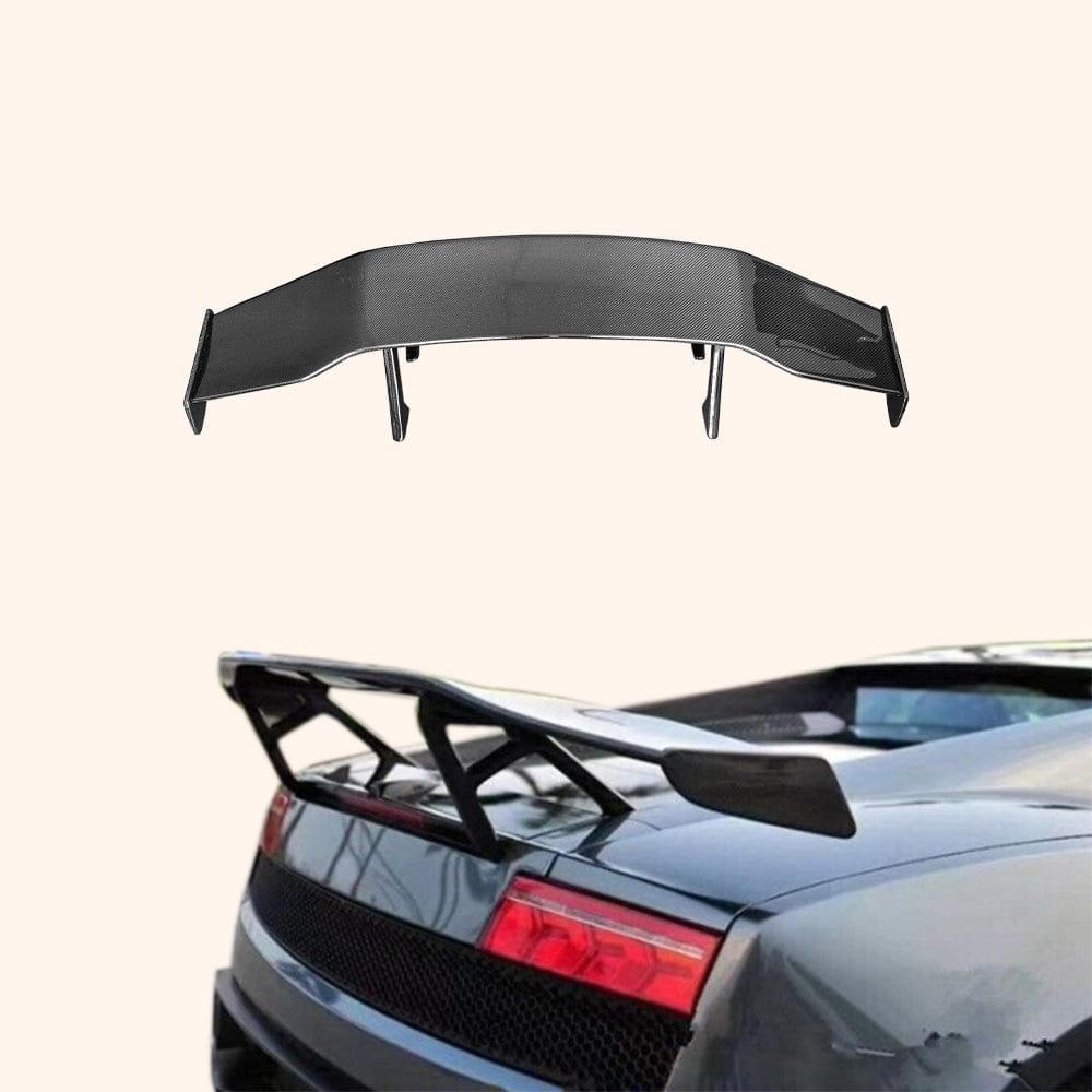 Carbon V Style Rear GT Spoiler For Lamborghini Gallardo LP570 560 550 Kazento Carbon Parts Carbon Fiber LP570-RS-GT-V-CF