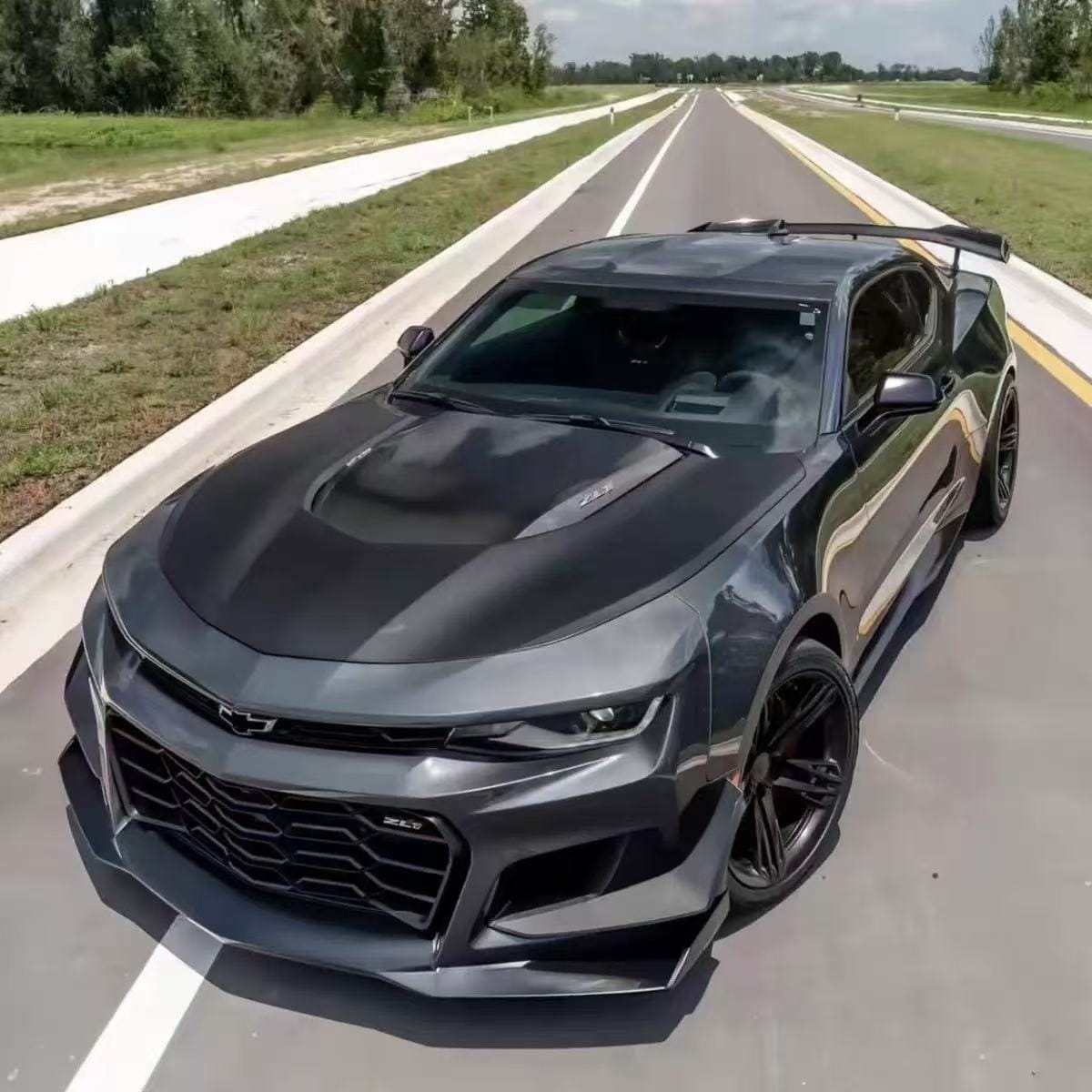 Chevrolet Camaro ZL1 Style Vented Hood Bonnet 2016-2021