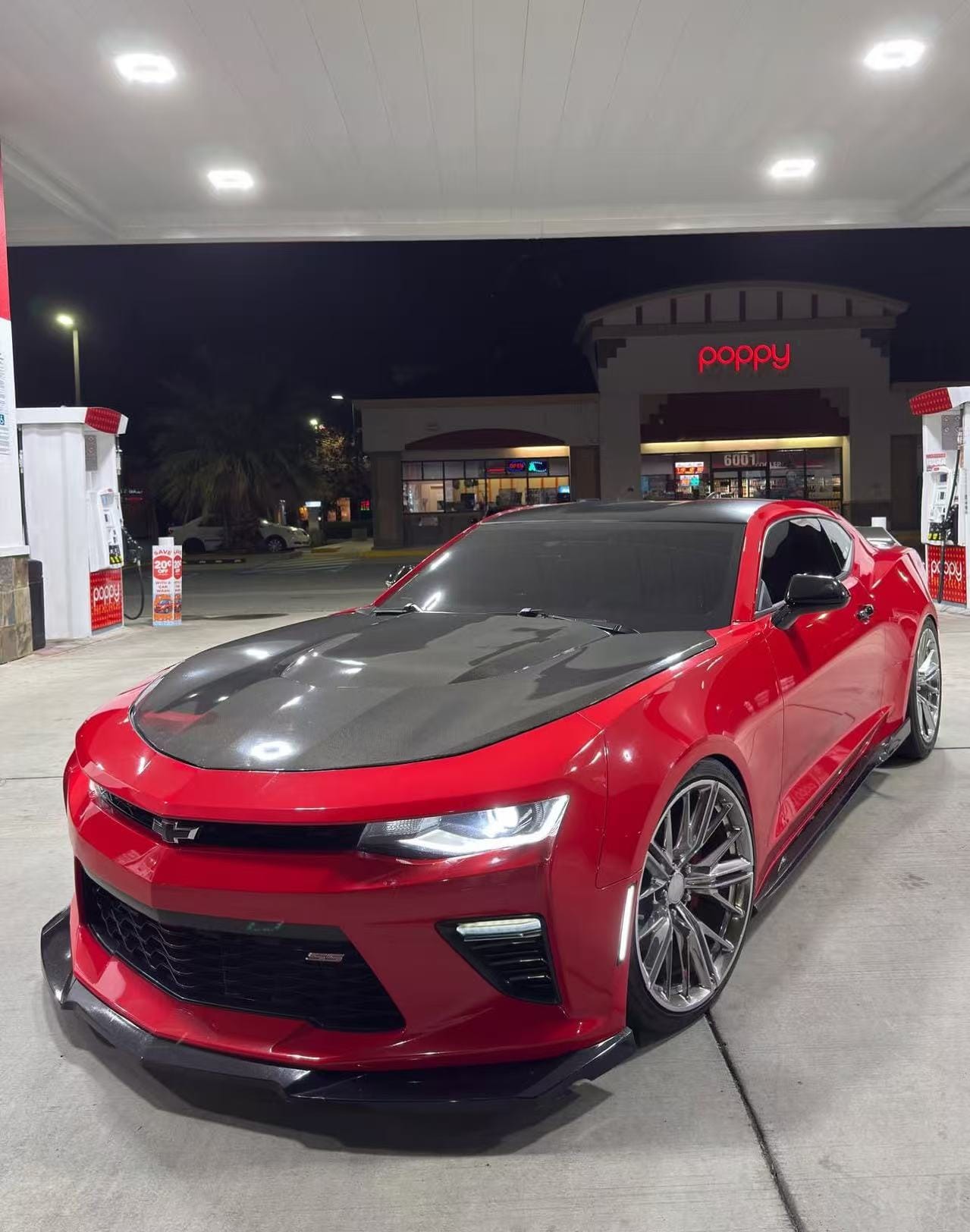 Chevrolet Camaro ZL1 Style Vented Hood Bonnet 2016-2021