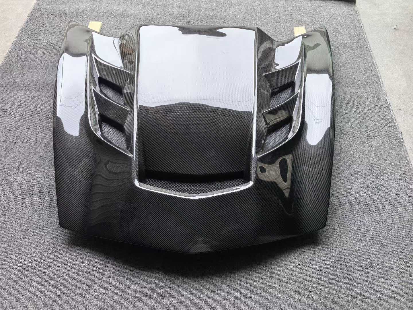 Chevrolet Corvette C7 ZR1 Style Front Vented Bonnets Hood 2014-2019