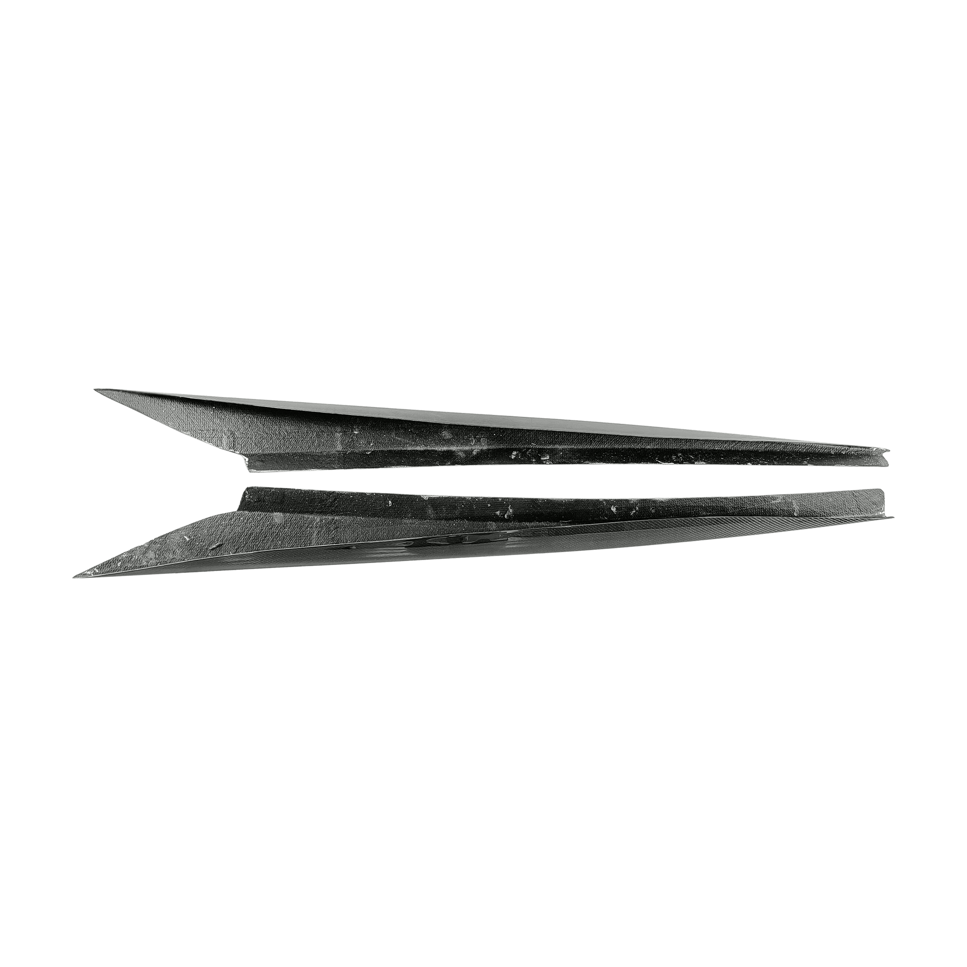 Chevrolet Corvette C8 2 Door OE Style Side Skirts 2020-2024 Kazento Carbon Parts Carbon Fiber CORVETTEC8-SS-OE-CF