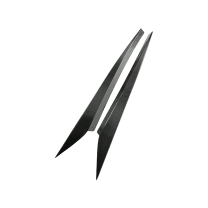 Chevrolet Corvette C8 2 Door OE Style Side Skirts 2020-2024 Kazento Carbon Parts Carbon Fiber CORVETTEC8-SS-OE-CF