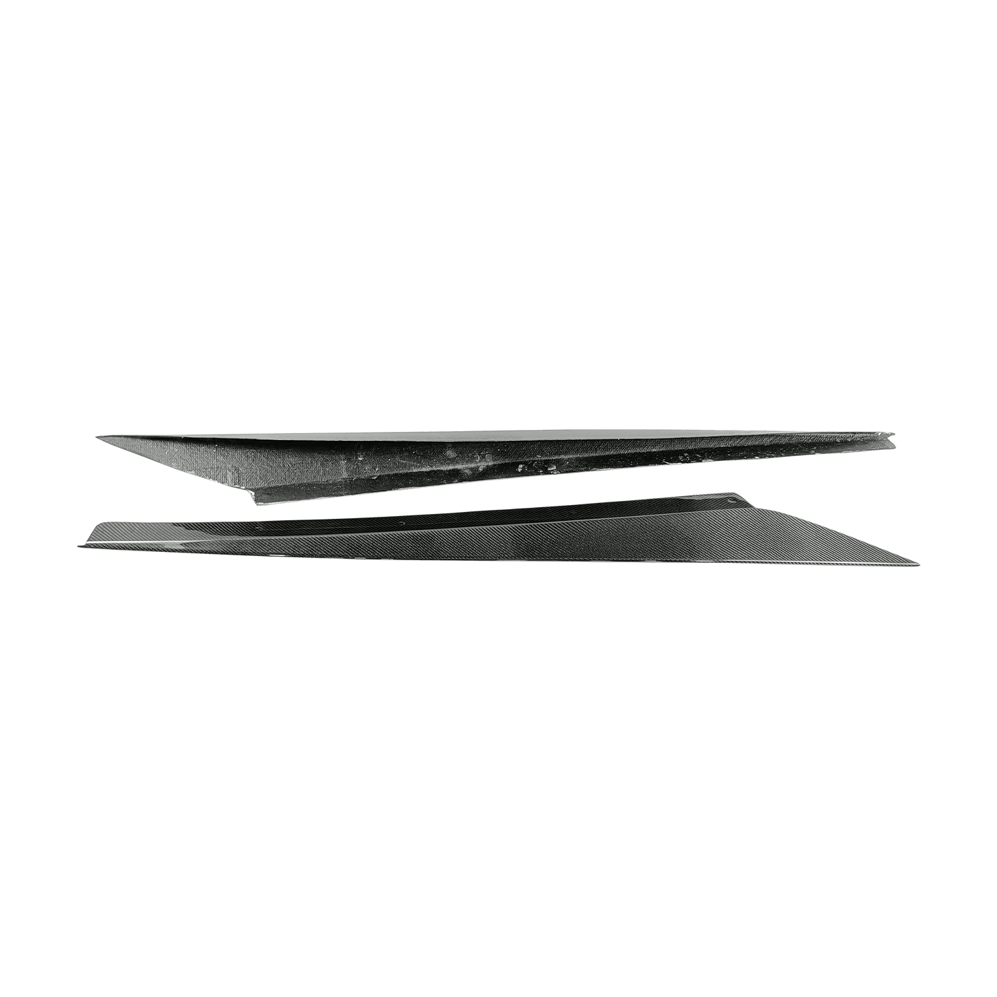 Chevrolet Corvette C8 2 Door OE Style Side Skirts 2020-2024 Kazento Carbon Parts Carbon Fiber CORVETTEC8-SS-OE-CF