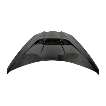 Chevrolet Corvette C8 Front Vented Cooling Hood 2020-2024 Kazento Carbon Parts Bonnets/Hoods Carbon Fiber CORVETTEC8-HOOD-ZR1-CF
