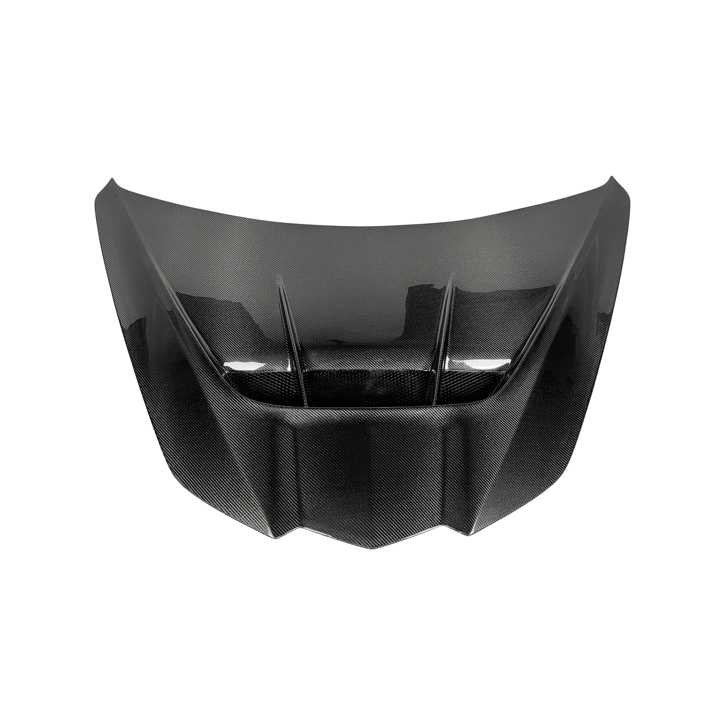 Chevrolet Corvette C8 Front Vented Cooling Hood 2020-2024 Kazento Carbon Parts Bonnets/Hoods Carbon Fiber CORVETTEC8-HOOD-ZR1-CF