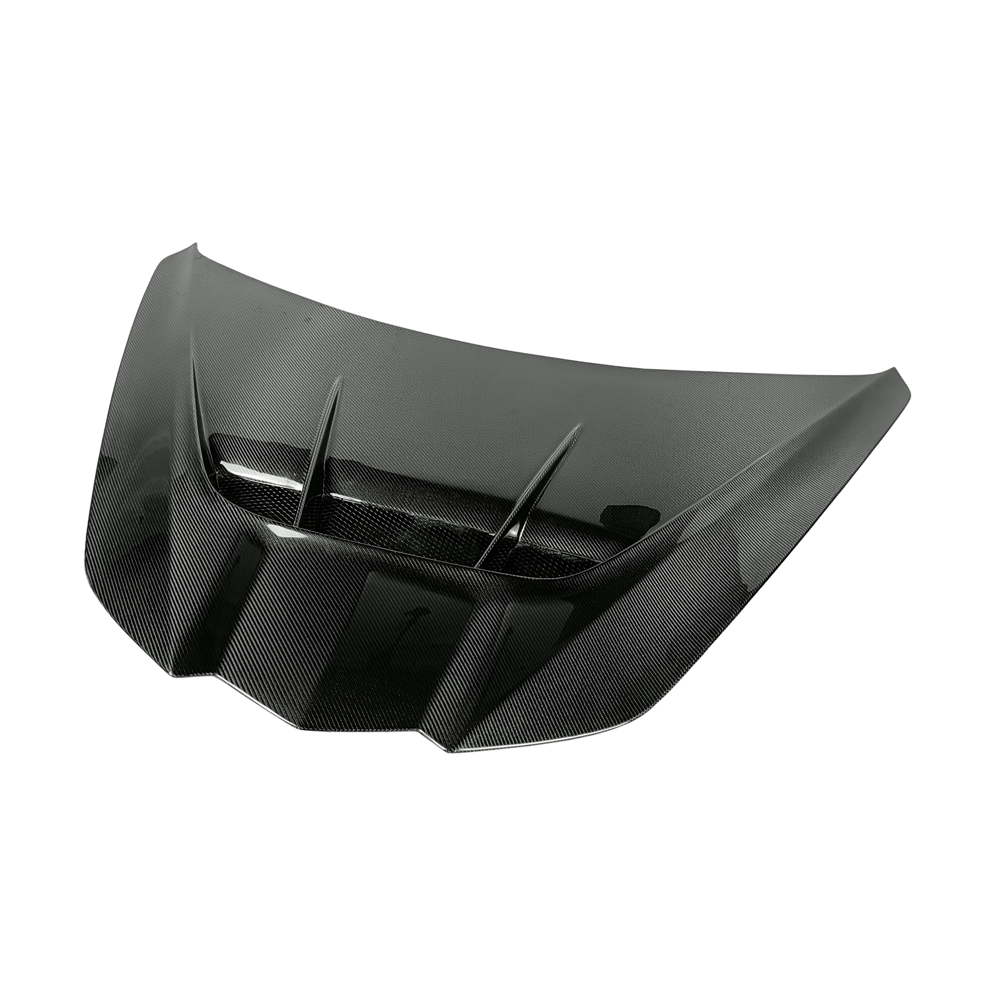 Chevrolet Corvette C8 Front Vented Cooling Hood 2020-2024 Kazento Carbon Parts Bonnets/Hoods Carbon Fiber CORVETTEC8-HOOD-ZR1-CF