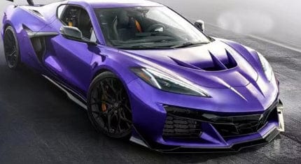 Chevrolet Corvette C8 Front Vented Cooling Hood 2020-2024