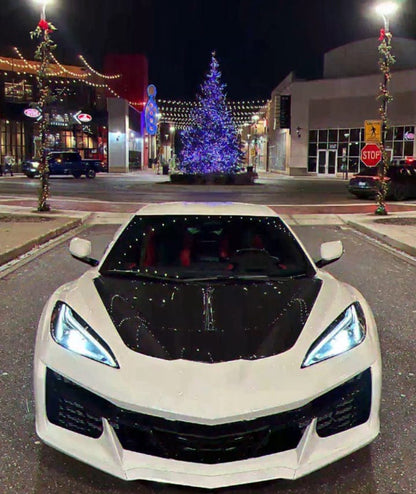 Chevrolet Corvette C8 Front Vented Cooling Hood 2020-2024