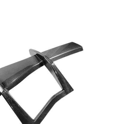 Chevrolet Corvette C8 Rear Bumper Diffuser Lip 2020-2024 Kazento Carbon Parts Carbon Fiber CORVETTEC8-DIF-KZ-CF