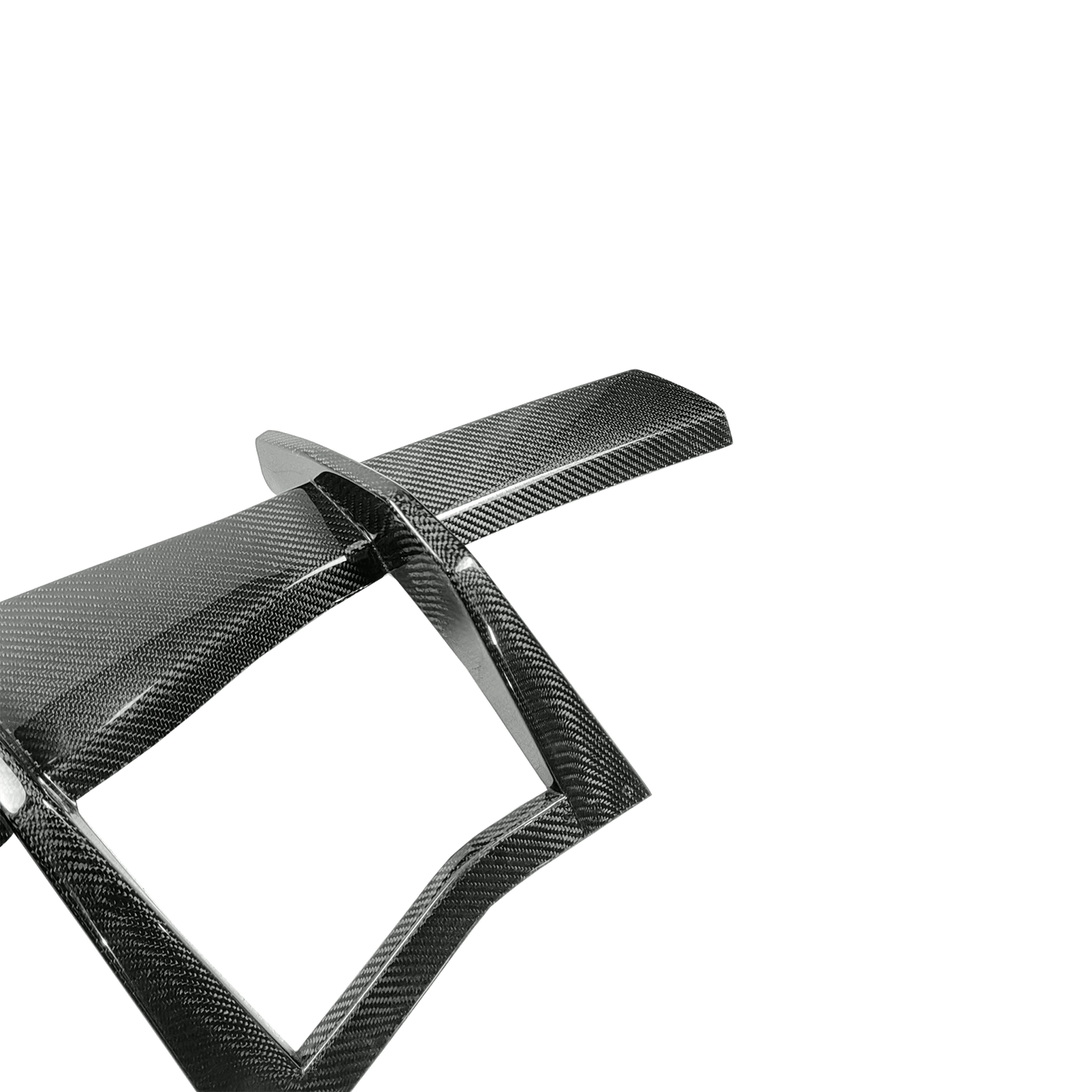 Chevrolet Corvette C8 Rear Bumper Diffuser Lip 2020-2024