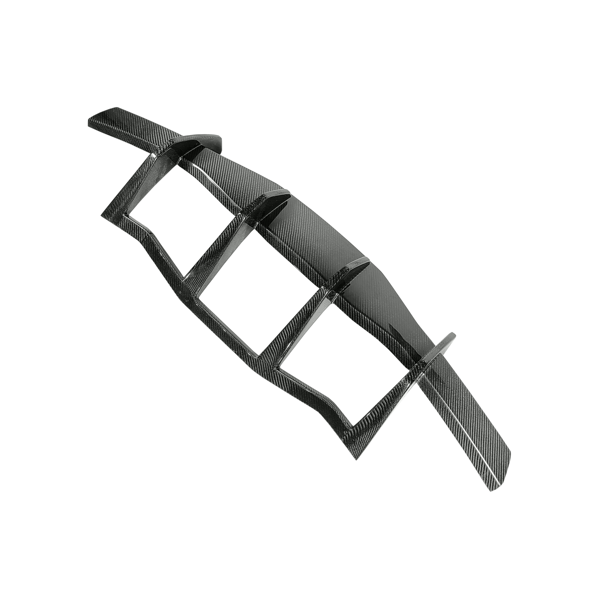 Chevrolet Corvette C8 Rear Bumper Diffuser Lip 2020-2024