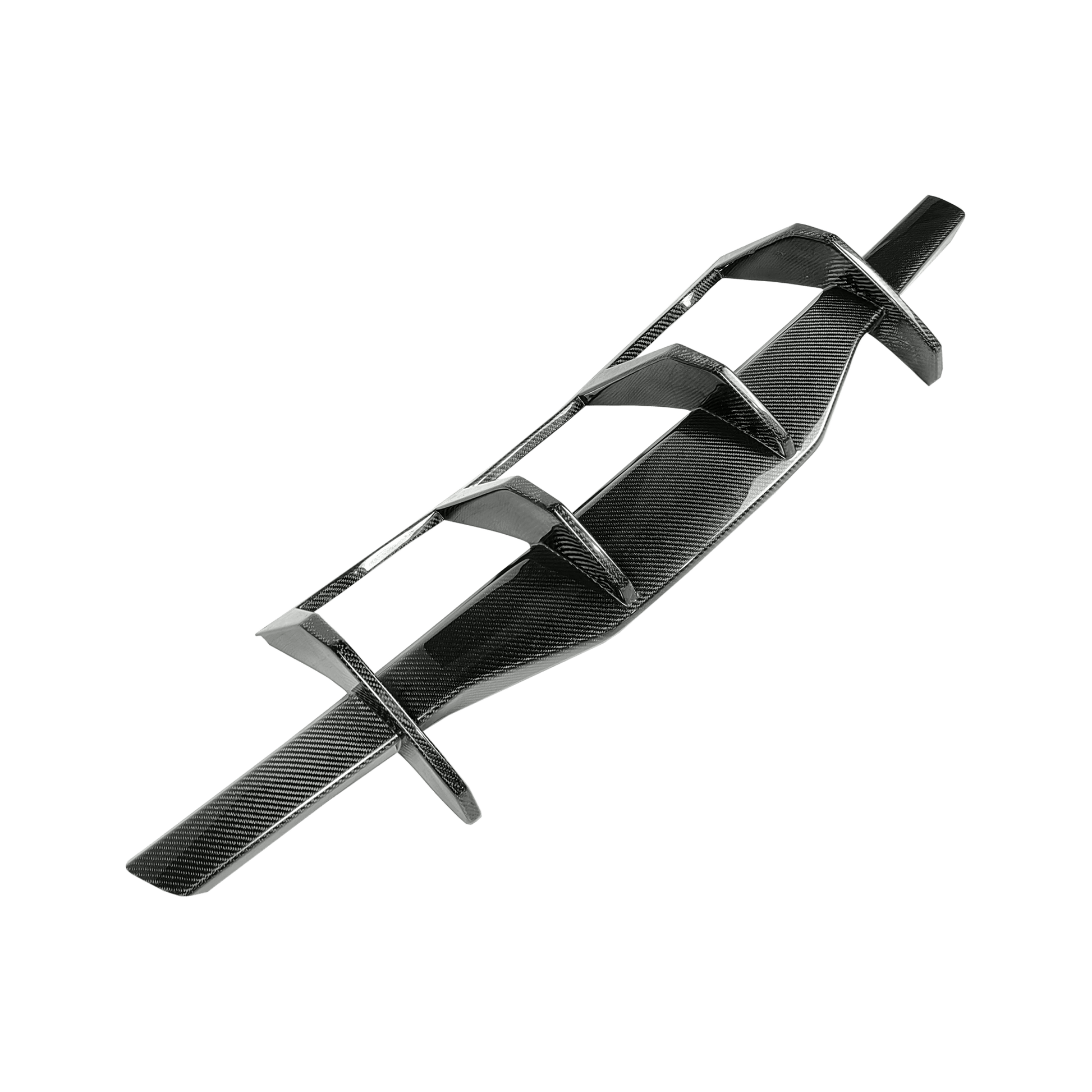 Chevrolet Corvette C8 Rear Bumper Diffuser Lip 2020-2024