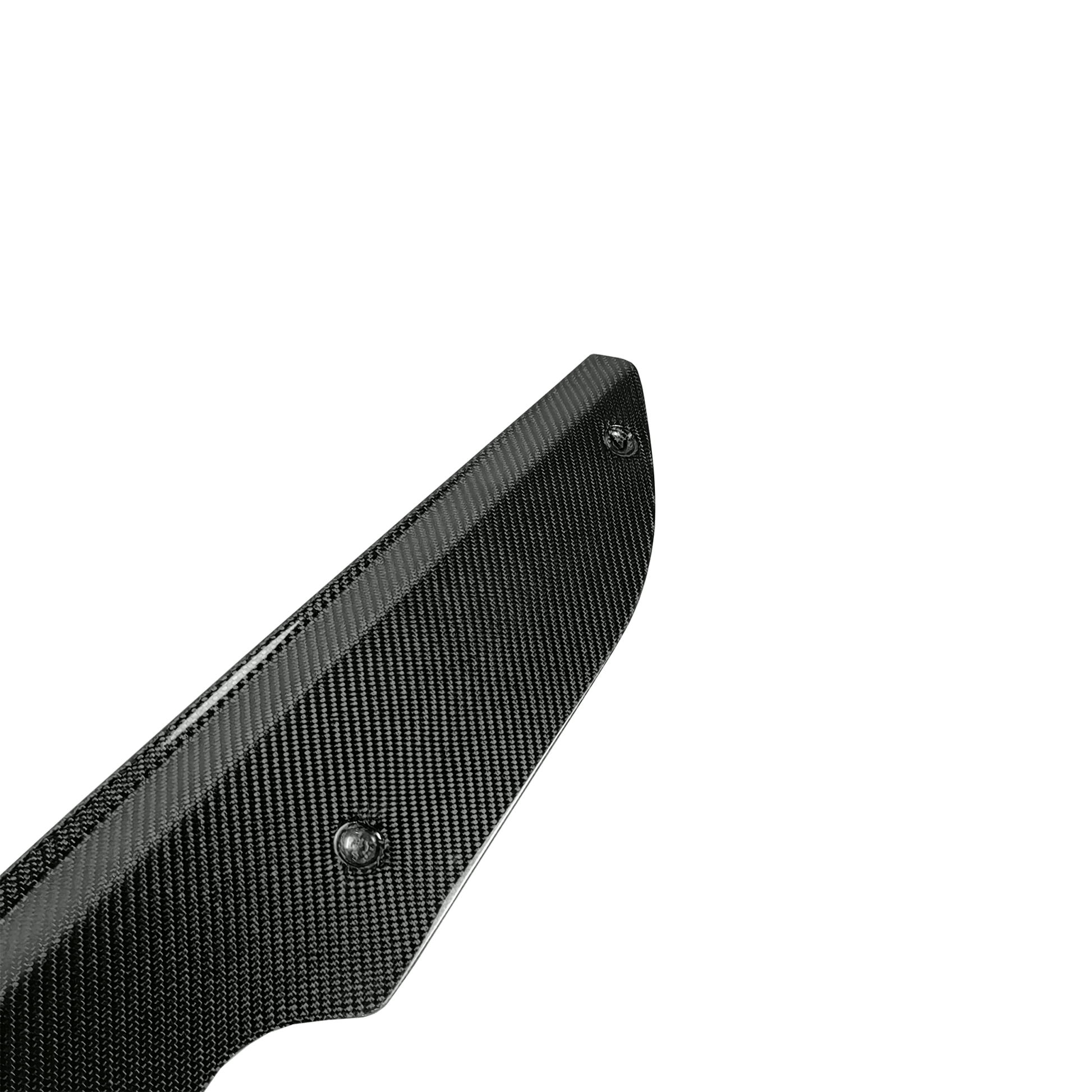 Chevrolet Corvette C8 Side Skirts Add On Spat 2020-2024 Kazento Carbon Parts Carbon Fiber CORVETTEC8-SS-ADD-KZ-CF