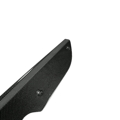 Chevrolet Corvette C8 Side Skirts Add On Spat 2020-2024 Kazento Carbon Parts Carbon Fiber CORVETTEC8-SS-ADD-KZ-CF