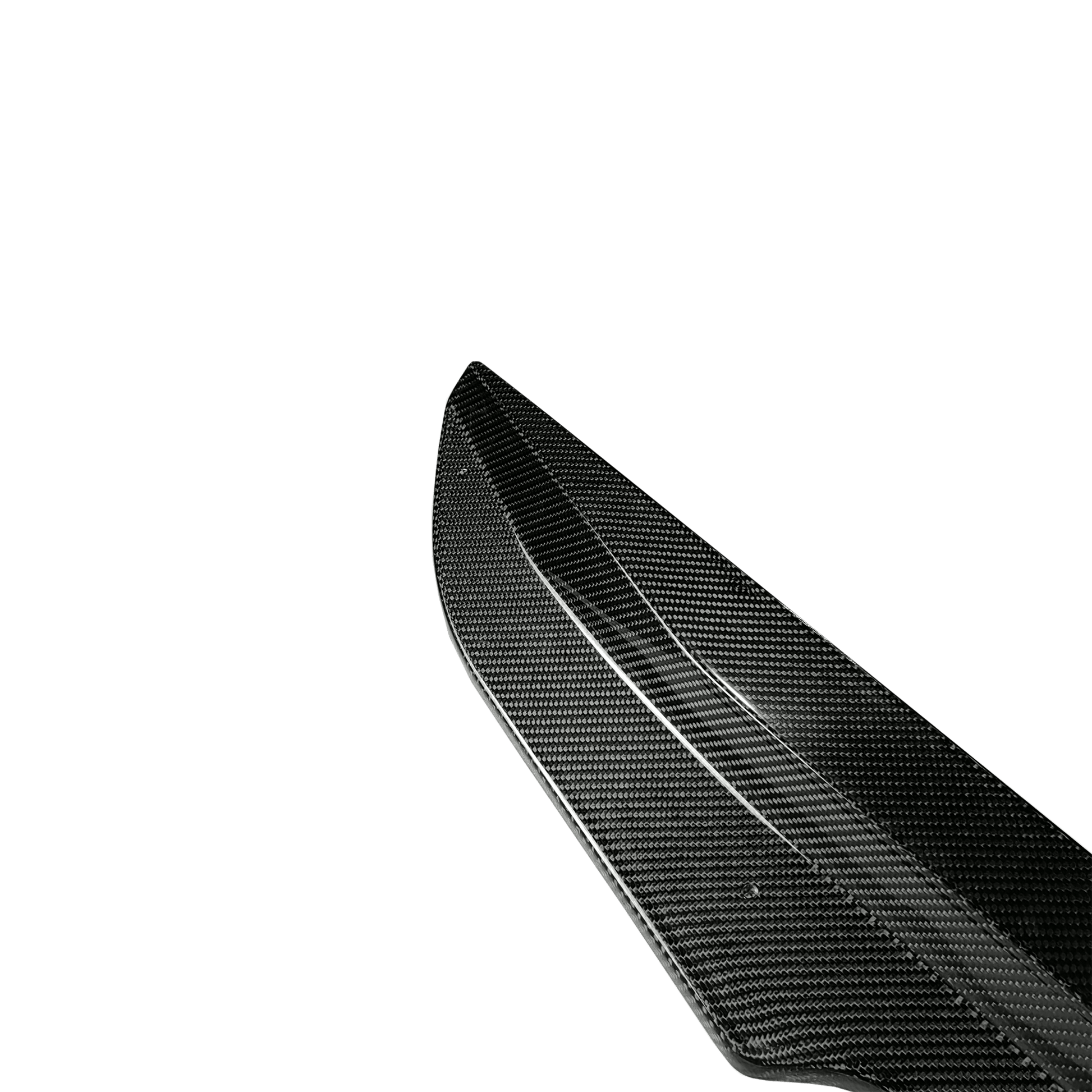 Chevrolet Corvette C8 Side Skirts Add On Spat 2020-2024 Kazento Carbon Parts Carbon Fiber CORVETTEC8-SS-ADD-KZ-CF