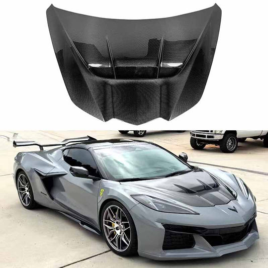 Chevrolet Corvette C8 ZR1 Style Vented Hood Bonnet 2020-2024