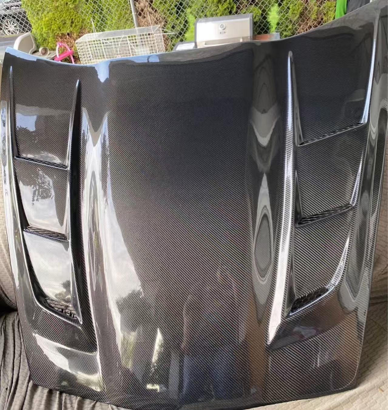 Chevry Corvette C6 H-Design Vented Hood Bonnet 2005-2013