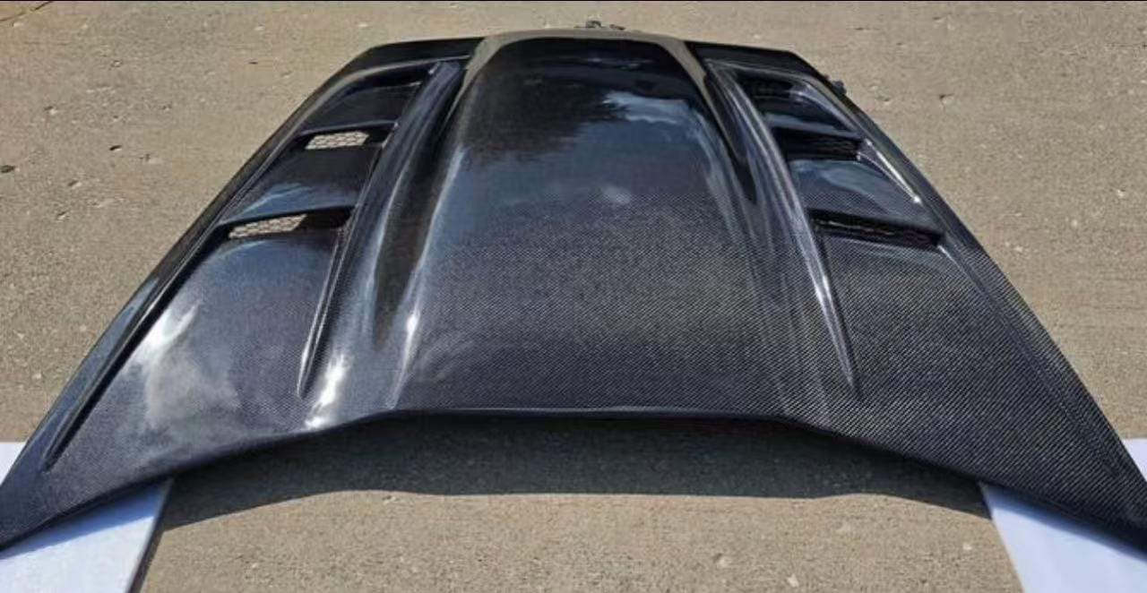 Chevry Corvette C6 H-Design Vented Hood Bonnet 2005-2013