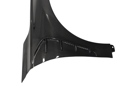 Civic 11th 2022 2023 FL1 FE1 Sedan Hatchback Carbon Vented Fender Replacement Kazento Carbon Parts 车身侧板 Carbon Fiber FL1-FF-V1-CF
