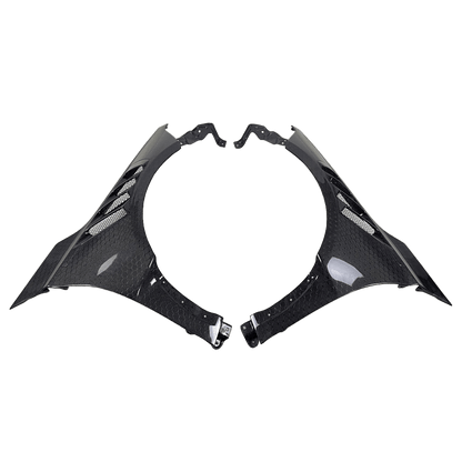 Civic Type-R FL5 Cooling Vented Front Fenders Kazento Carbon Parts 车身侧板