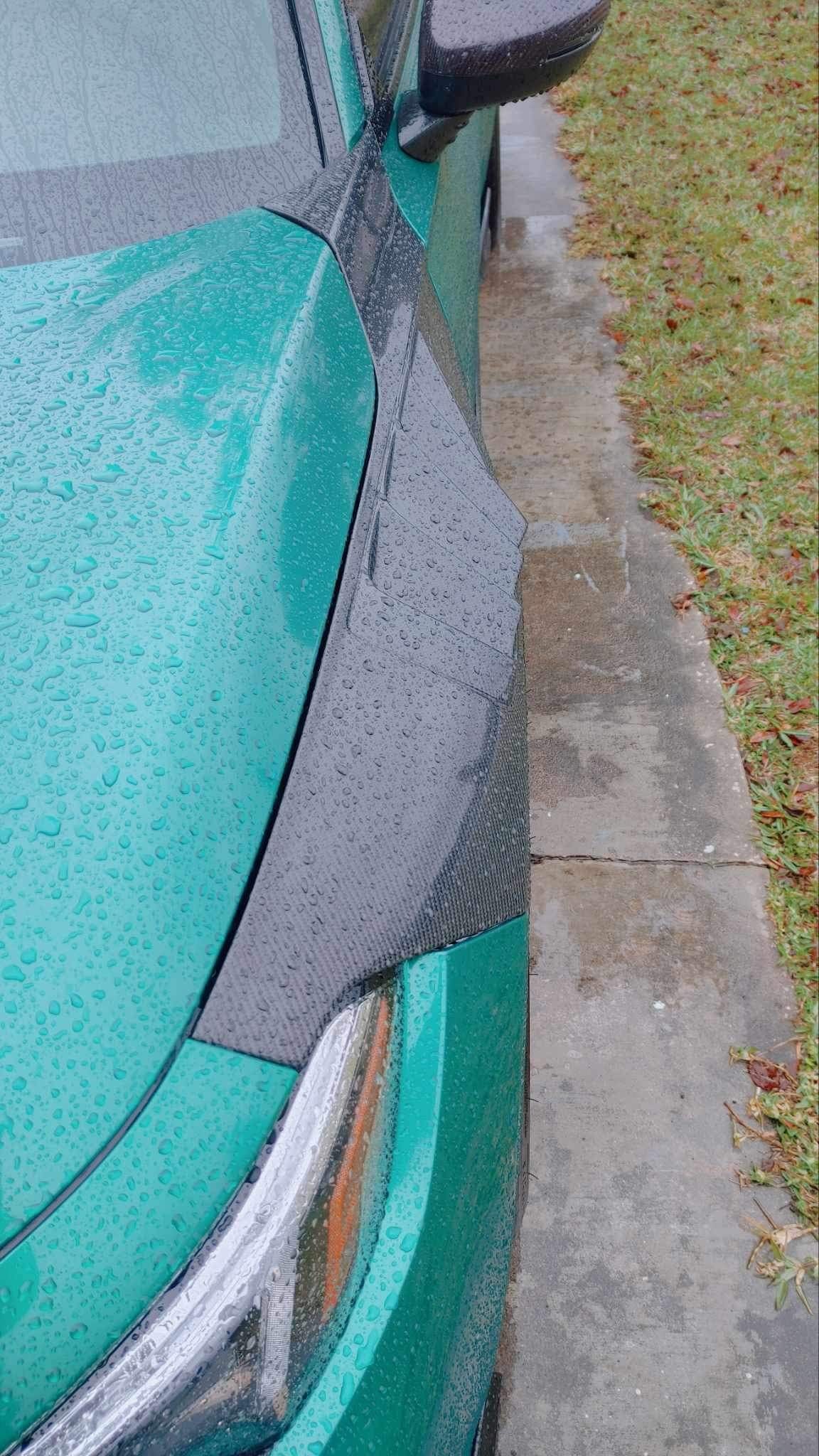 Civic Type-R FL5 Cooling Vented Front Fenders Kazento Carbon Parts 车身侧板