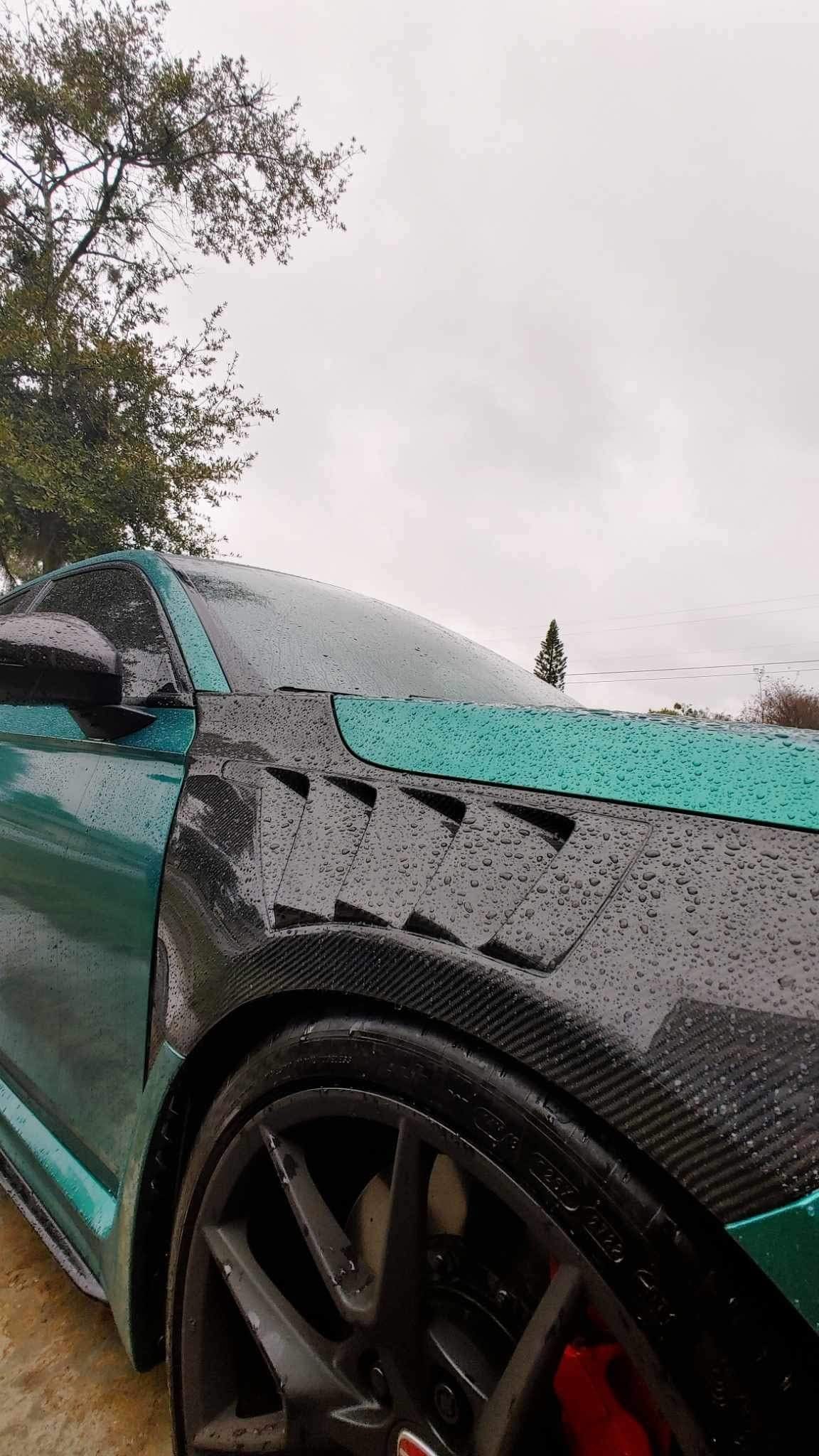 Civic Type-R FL5 Cooling Vented Front Fenders Kazento Carbon Parts 车身侧板
