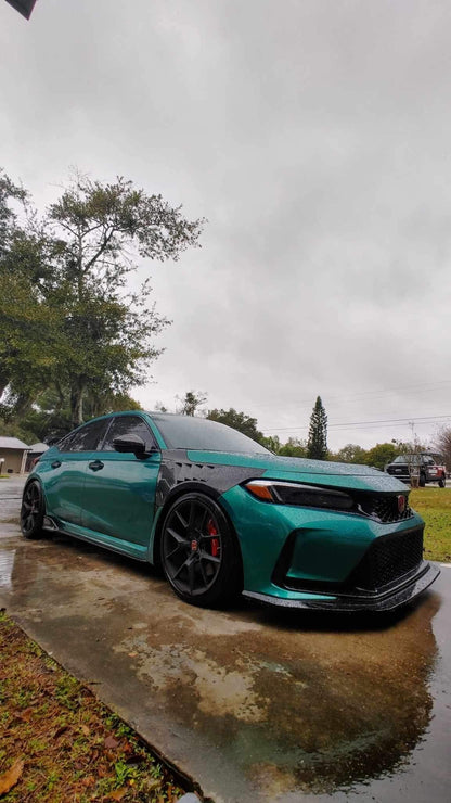 Civic Type-R FL5 Cooling Vented Front Fenders Kazento Carbon Parts 车身侧板