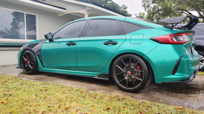Civic Type-R FL5 Cooling Vented Front Fenders Kazento Carbon Parts 车身侧板
