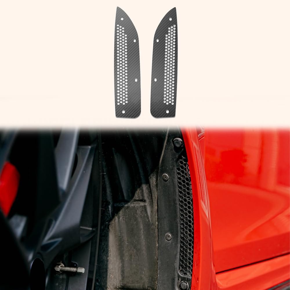 Civic Type R FL5 Dry Carbon Front Fender Stone Guards Kazento Carbon Parts 车身侧板