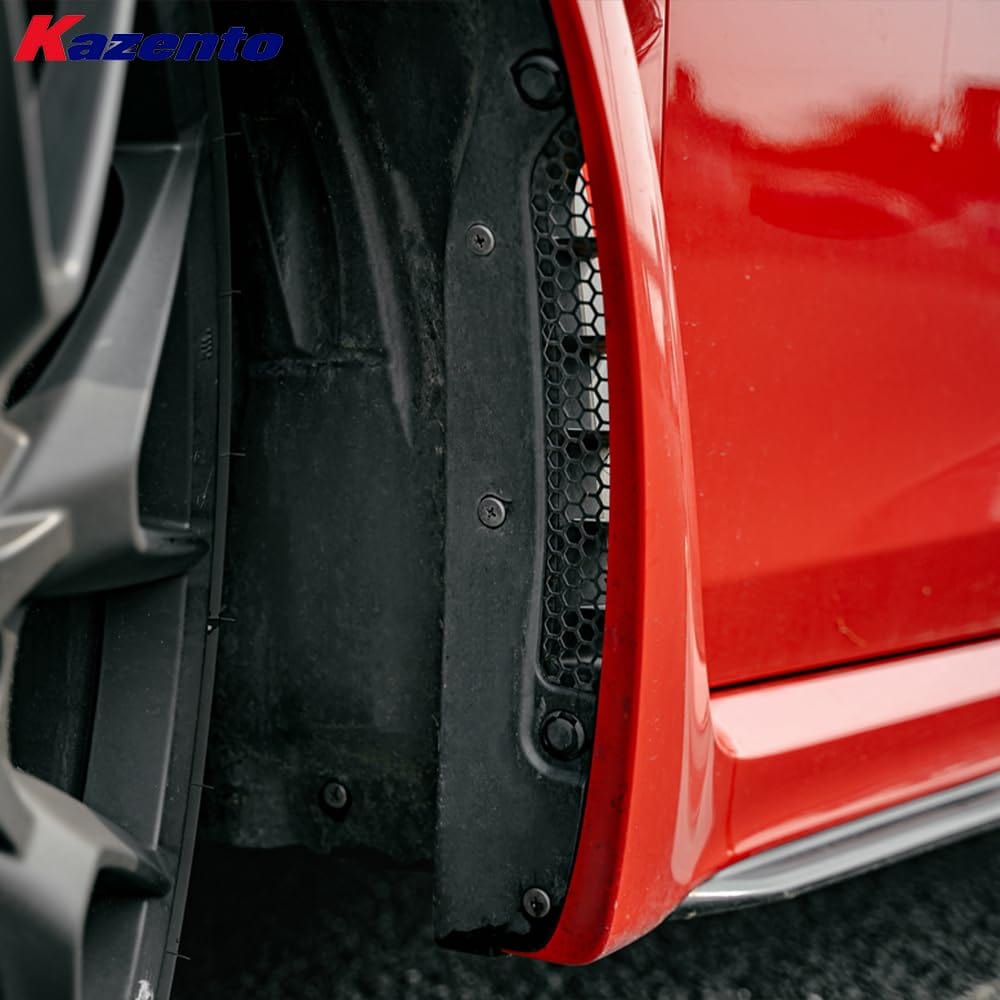 Civic Type R FL5 Dry Carbon Front Fender Stone Guards Kazento Carbon Parts 车身侧板