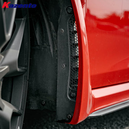 Civic Type R FL5 Dry Carbon Front Fender Stone Guards Kazento Carbon Parts 车身侧板