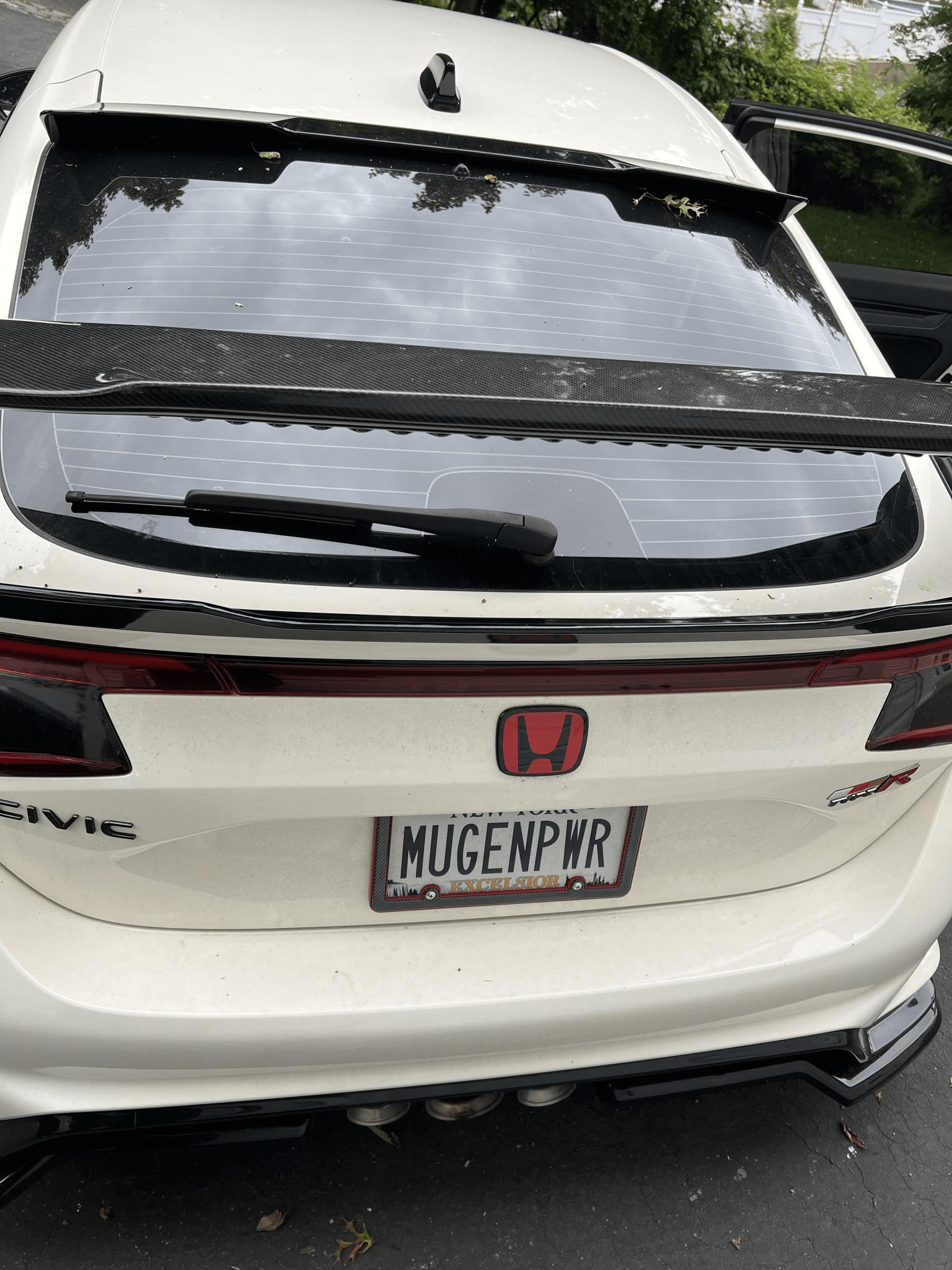 Civic Type-R FL5 MOD Style GT spoiler (Fits FL5 OE spoiler leg) 2022+