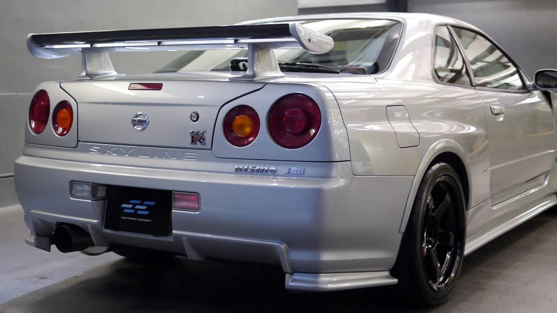 Nissan Skyline R34 GTR NS Front Rear Over Fender Flare 1999-2002 4Pcs
