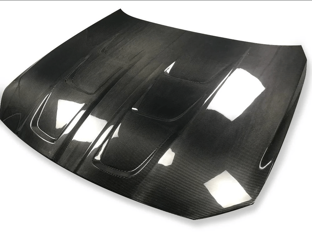 Dry Carbon Fiber Street Fighters Style Hood - G80 M3 | G82/G83 M4 Kazento Carbon Parts Bonnets/Hoods Dry Carbon Fiber M4G82-HOOD-R44-DCF