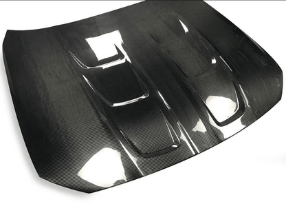 Dry Carbon Fiber Street Fighters Style Hood - G80 M3 | G82/G83 M4 Kazento Carbon Parts Bonnets/Hoods Dry Carbon Fiber M4G82-HOOD-R44-DCF