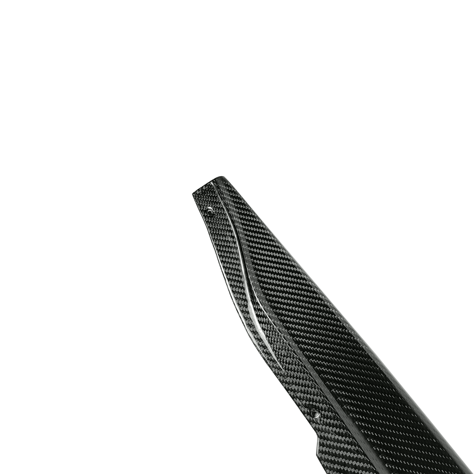 Dry Carbon R44 Style Side Skirts Extensions Pair For BMW M3 G80 20-24  Kazento Carbon Parts 车身侧板 Dry Carbon Fiber M3G80-SSX-R44-DCF