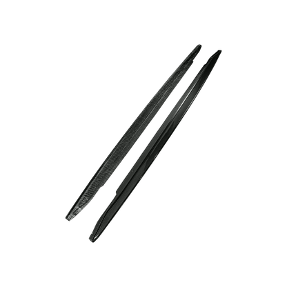 Dry Carbon R44 Style Side Skirts Extensions Pair For BMW M3 G80 20-24  Kazento Carbon Parts 车身侧板 Dry Carbon Fiber M3G80-SSX-R44-DCF