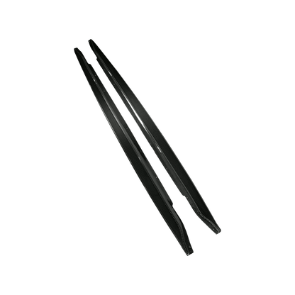 Dry Carbon R44 Style Side Skirts Extensions Pair For BMW M3 G80 20-24  Kazento Carbon Parts 车身侧板 Dry Carbon Fiber M3G80-SSX-R44-DCF