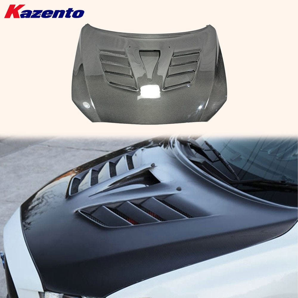EVOLUTION X 10 Sedan Varis VER.2 Style HOOD 2007-2016 Kazento Carbon Parts Bonnets/Hoods