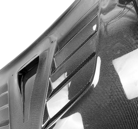 EVOLUTION X 10 Sedan Varis VER.2 Style Vented Hood Bonnet 2007-2016