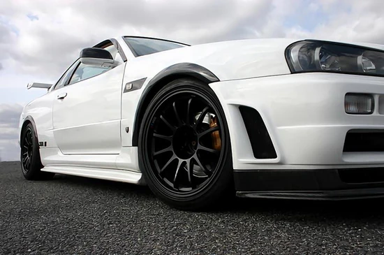 Nissan Skyline R34 GTR NS Front Rear Over Fender Flare 1999-2002 4Pcs