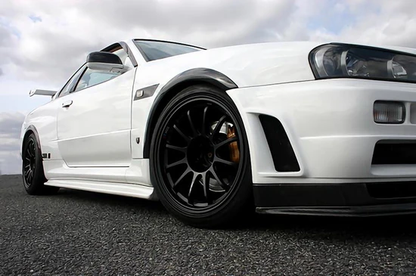 Nissan Skyline R34 GTR NS Front Rear Over Fender Flare 1999-2002 4Pcs