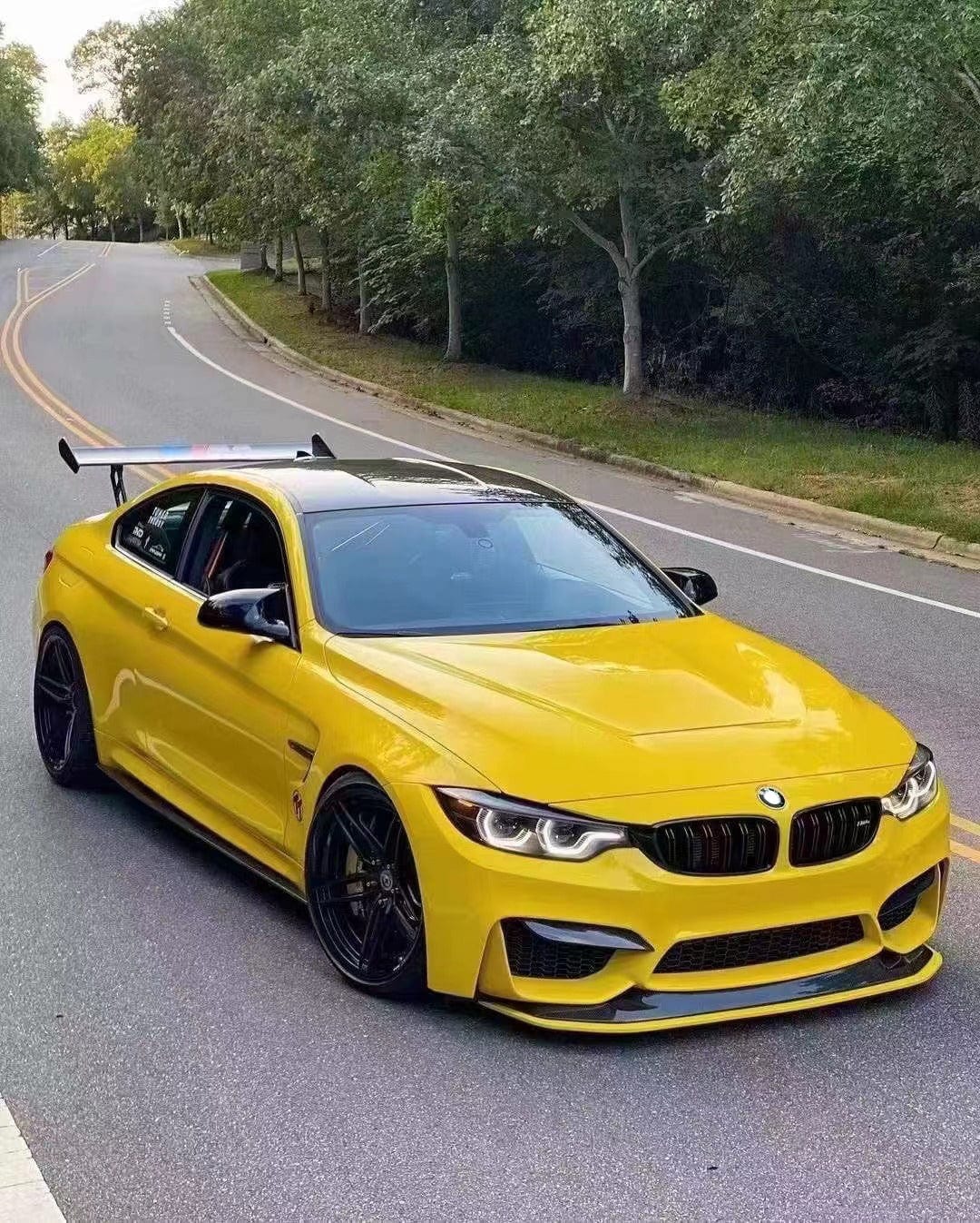 F80 M3 & F82/F83 M4 Front Bumper Lip Splitters 2pcs 2015-2020