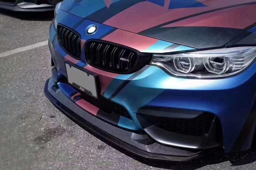 F80 M3 & F82/F83 M4 Front Bumper Lip Splitters 2pcs 2015-2020