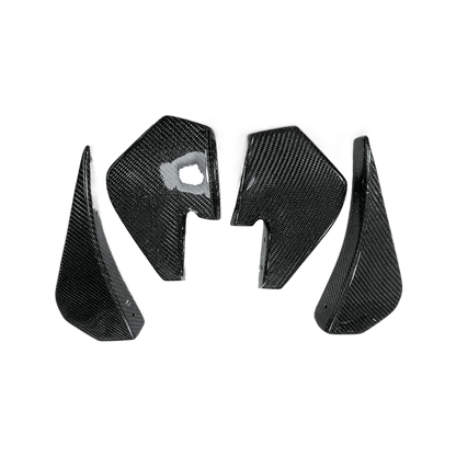 F80 M3 & F82/F83 M4 GT4 Style Dry Carbon Front Bumper Canard 2015-2020