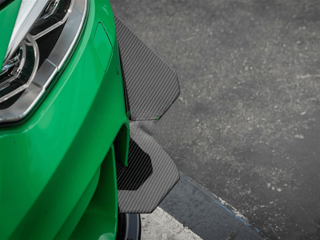 F80 M3 & F82/F83 M4 GT4 Style Dry Carbon Front Bumper Canard 2015-2020