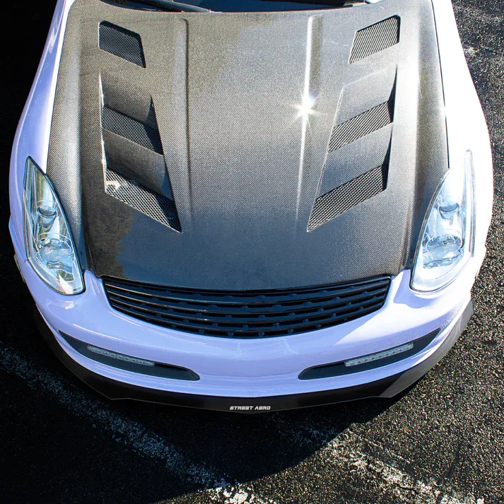 Infiniti G35 Skyline CPV35 350GT Coupe AMS Style Hood Bonnet 2003-2007