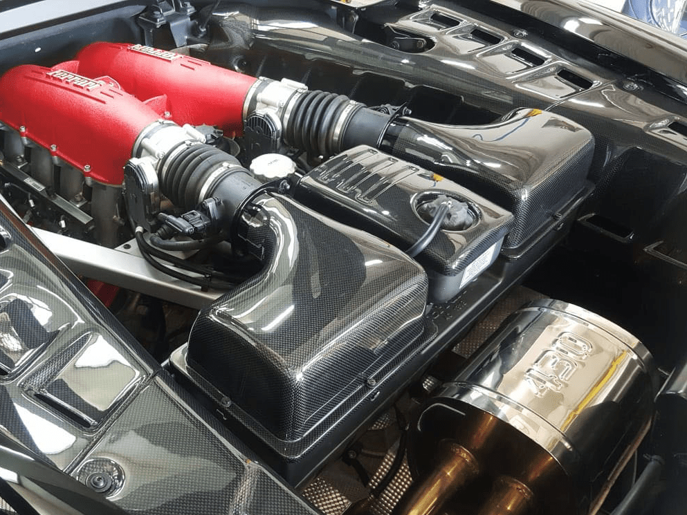 Ferrari F430 430 2005-09 1K Carbon Fiber Air Cleaner Box Replacement