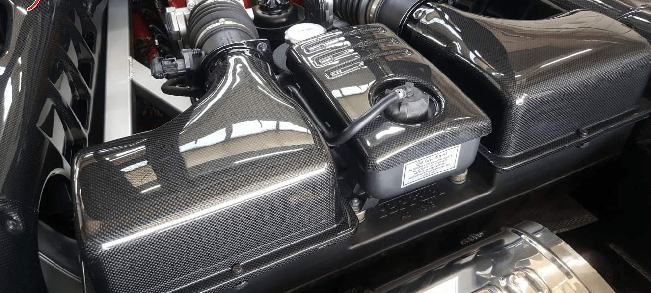 Ferrari F430 430 2005-09 1K Carbon Fiber Air Cleaner Box Replacement